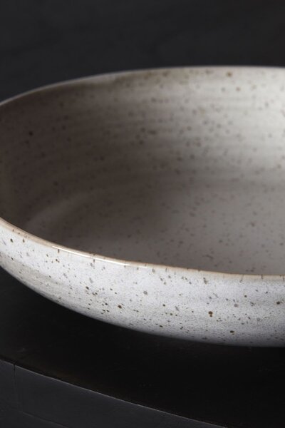 Hluboký talíř Pion Grey/White 19 cm