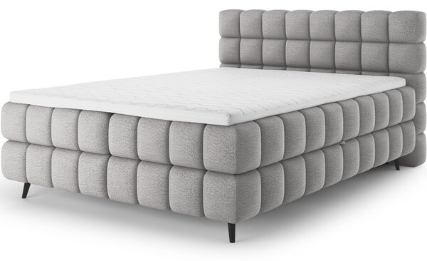 Eltap Čalouněná postel Sabeno s úložným prostorem Materiál a barva potahu: Royal 20 - béžová, Rozměr: 160x200