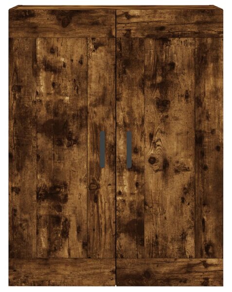 Skříň highboard kouřový dub 69,5 x 34 x 180 cm kompozitní dřevo 3199566