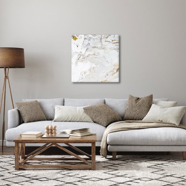Obraz - Olejový papír s mramorovým designem (30x30 cm)