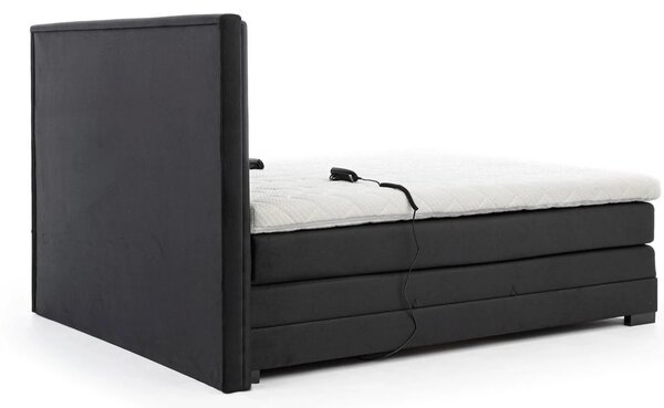Kontinentální postel VENETA boxspring s elektrickým polohováním 200X180, hořčicová (nube 45)