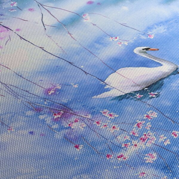 Obraz - Magické jezero (70x50 cm)