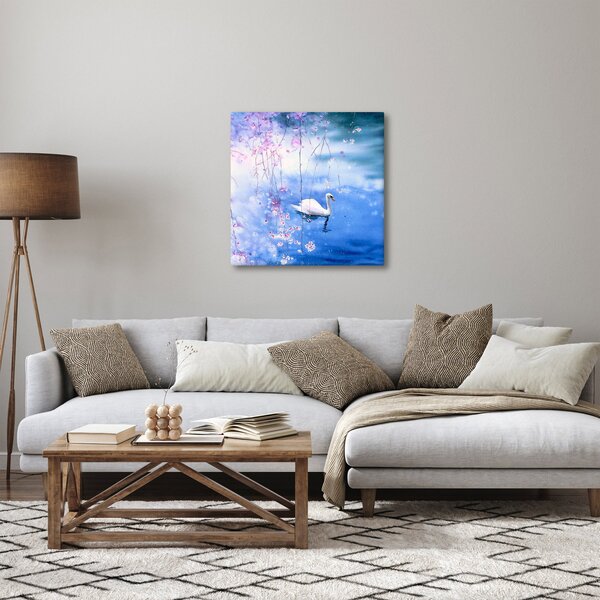 Obraz - Magické jezero (30x30 cm)