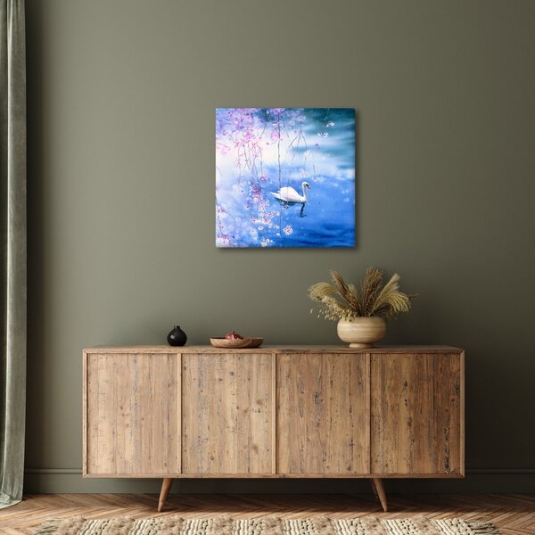 Obraz - Magické jezero (30x30 cm)