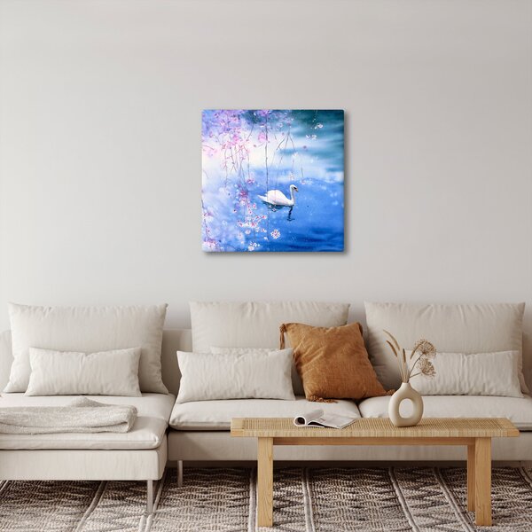 Obraz - Magické jezero (30x30 cm)