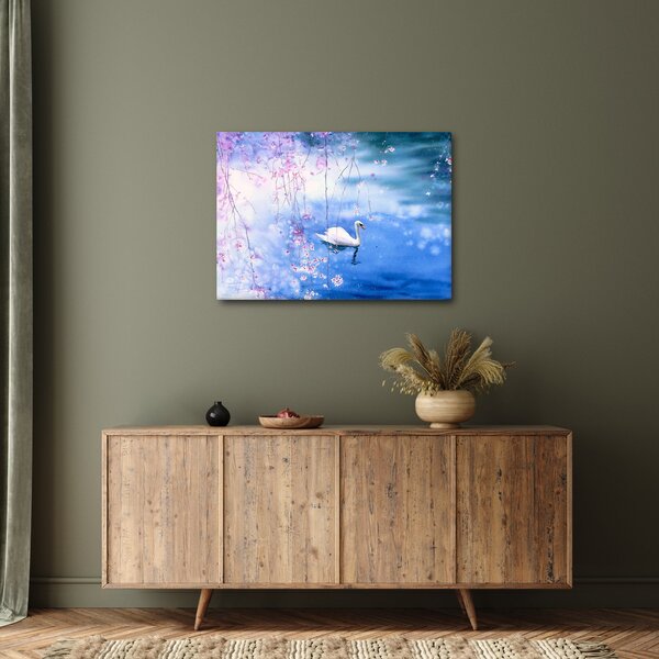 Obraz - Magické jezero (70x50 cm)