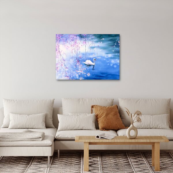 Obraz - Magické jezero (70x50 cm)