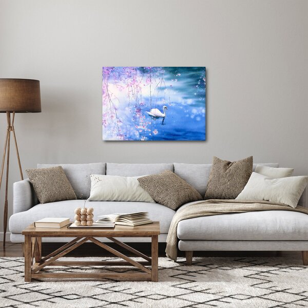 Obraz - Magické jezero (70x50 cm)