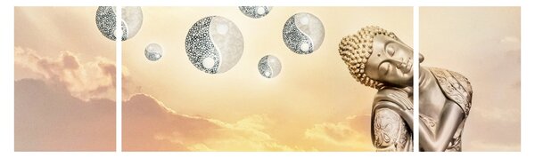 Obraz - Čas meditace (170x50 cm)