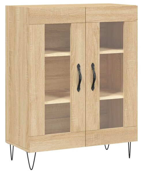 Skříň highboard dub sonoma 69,5 x 34 x 180 cm kompozitní dřevo 3198068