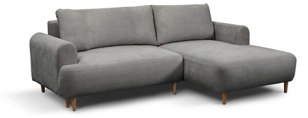 ROHOVÁ SEDAČKA, textil, šedá MID.YOU - Sedací soupravy, Online Only