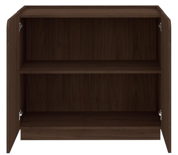 KOMODA, barvy vlašských ořechů, 90/85,5/40 cm MID.YOU - Široké komody, Online Only