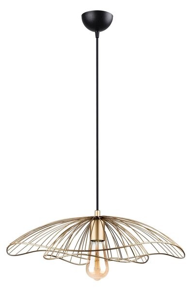 Závěsné svítidlo ve zlaté barvě Squid Lighting Root, výška 111 cm
