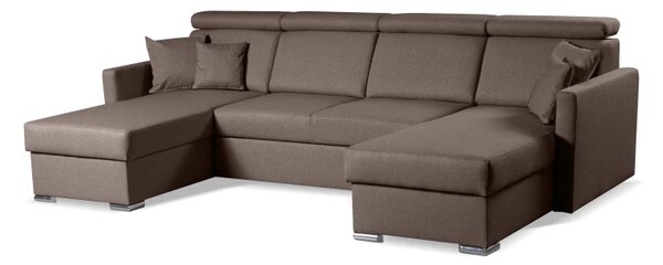Sedací souprava Morrison mini U, hnědá (tatum 273)