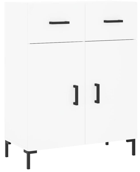 Skříň highboard bílá 69,5 x 34 x 180 cm kompozitní dřevo 3198145