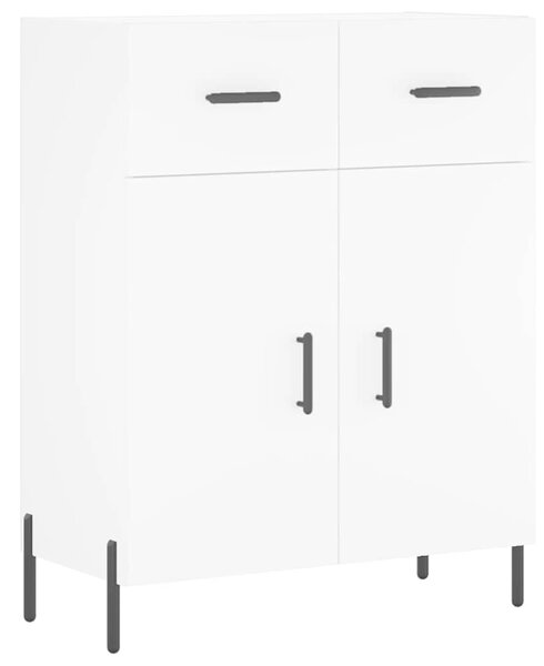 Skříň highboard bílá 69,5 x 34 x 180 cm kompozitní dřevo 3198153
