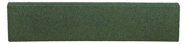 RUBBER Gumový chodníkový obrubník - zelený - tloušťka 30 mm