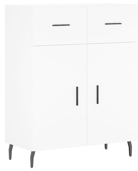 Skříň highboard bílá 69,5 x 34 x 180 cm kompozitní dřevo 3198545