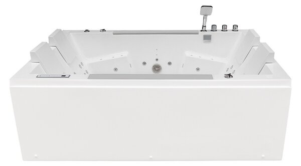 BPS-koupelny Hydromasážní vana HYD-KAR942W 180x120 Bílá s ohřevem vody