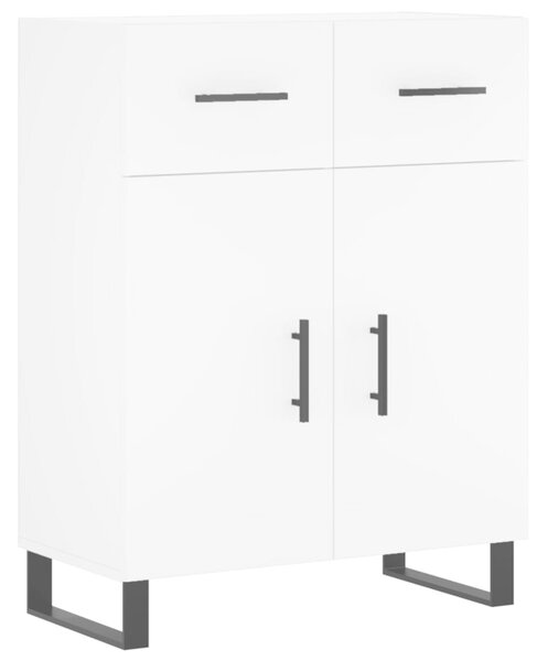 Skříň highboard bílá 69,5 x 34 x 180 cm kompozitní dřevo 3198169