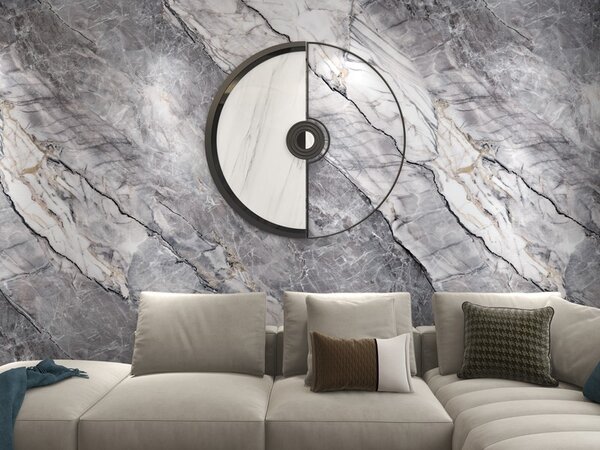 PVC Obkladový panel - Grey Marble, 2600x1220x3 mm