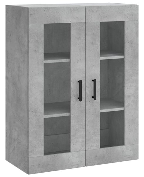 Skříň highboard betonově šedá 69,5x34x180 cm kompozitní dřevo 3198221