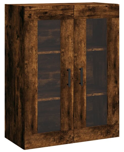 Skříň highboard kouřový dub 69,5 x 34 x 180 cm kompozitní dřevo 3198222
