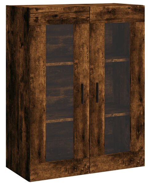 Skříň highboard kouřový dub 69,5 x 34 x 180 cm kompozitní dřevo 3198230