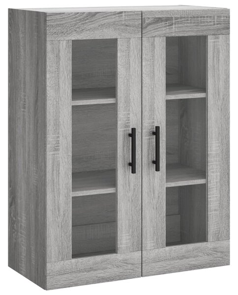 Skříň highboard šedá sonoma 69,5 x 34 x 180 cm kompozitní dřevo 3198559