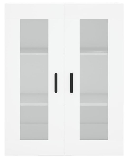 Skříň highboard bílá 69,5 x 34 x 180 cm kompozitní dřevo 3198281