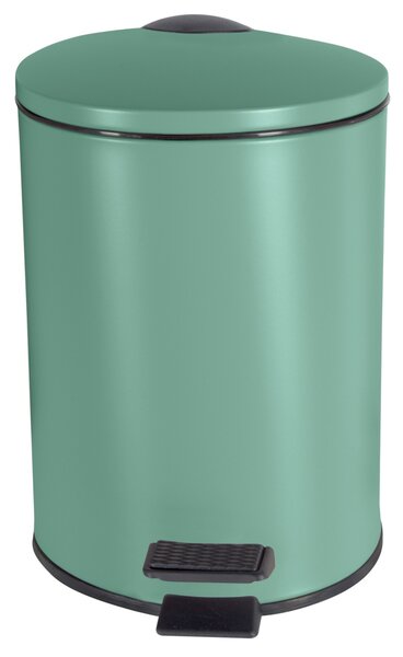 Spirella pedálový odpadkový koš ADELAR, matná zelená, ocel, 3 L