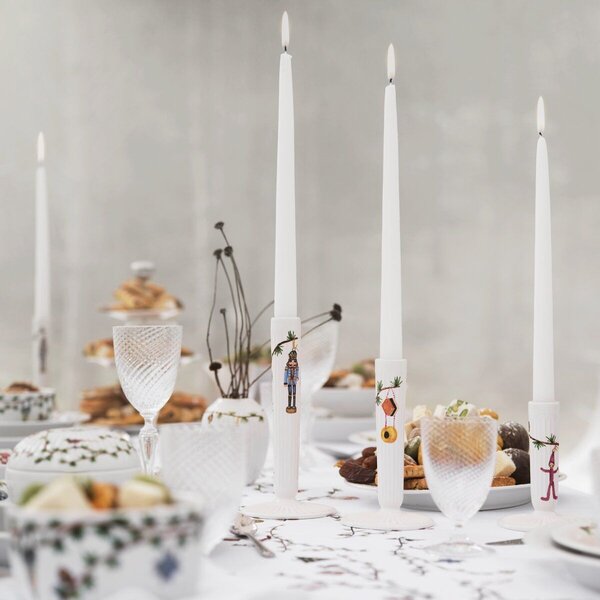 Porcelánový svícen Hammershøi Christmas 21 cm