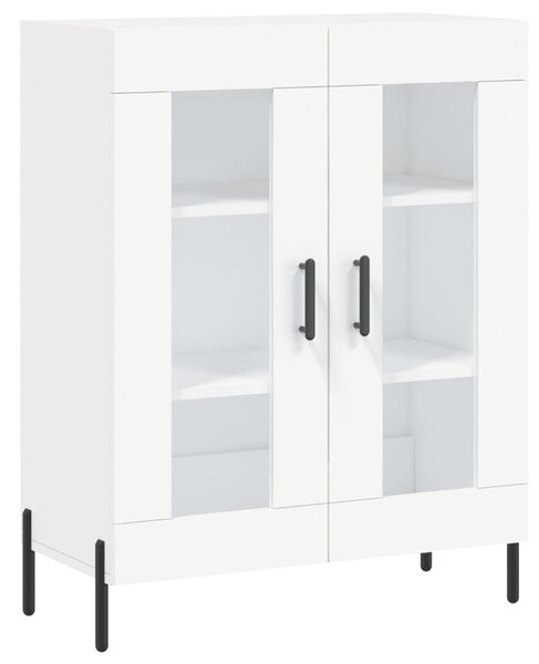 Skříň highboard bílá 69,5 x 34 x 180 cm kompozitní dřevo 3198281