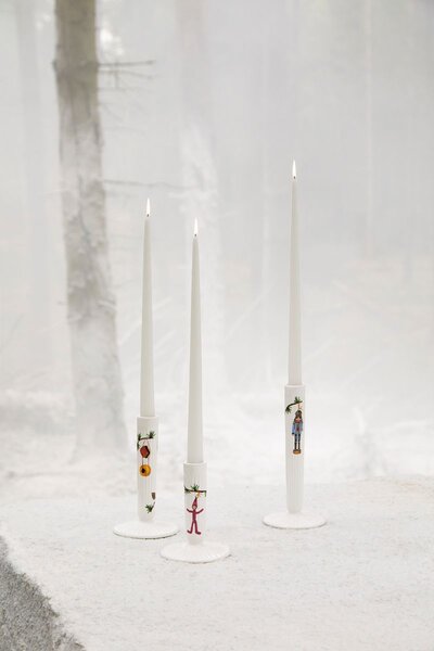 Porcelánový svícen Hammershøi Christmas 21 cm