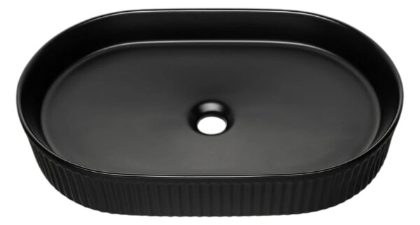 Comad Keramické umyvadlo na desku BEYOND 3 BLACK, černá mat