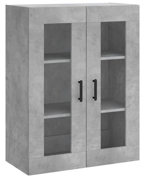 Skříň highboard betonově šedá 69,5x34x180 cm kompozitní dřevo 3198285