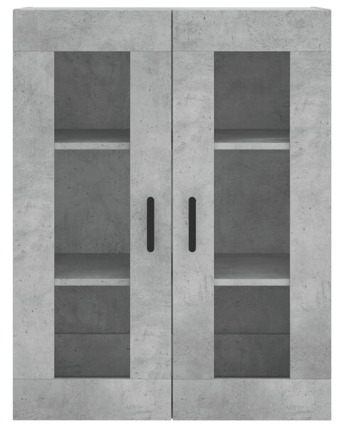 Skříň highboard betonově šedá 69,5x34x180 cm kompozitní dřevo 3198349