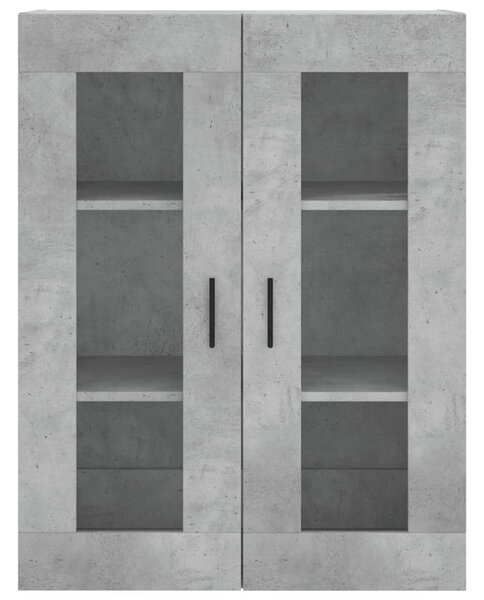 Skříň highboard betonově šedá 69,5x34x180 cm kompozitní dřevo 3198293