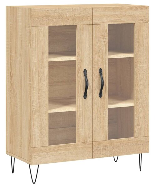 Skříň highboard dub sonoma 69,5 x 34 x 180 cm kompozitní dřevo 3199652