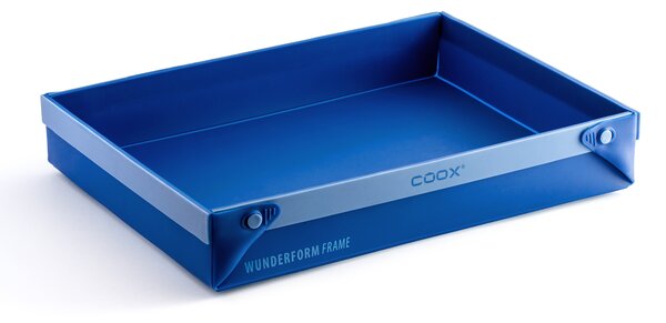 Silikonová forma WUNDERFORM FRAME LQ, coox, rozkkládací Barva: Modrá