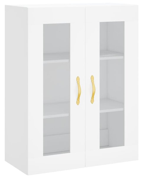 Skříň highboard bílá 69,5 x 34 x 180 cm kompozitní dřevo 3198321