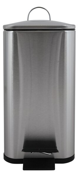 Spirella pedálový odpadkový koš ERIK, kartáčovaná nerez ocel, 5 L