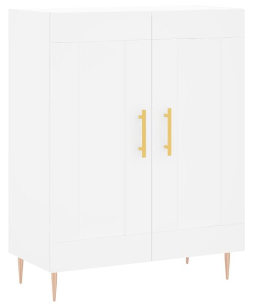 Skříň highboard bílá 69,5 x 34 x 180 cm kompozitní dřevo 3199673