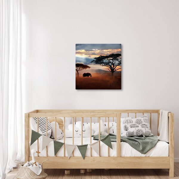 Obraz - Národní park Serengeti, Tanzánie, Afrika (30x30 cm)