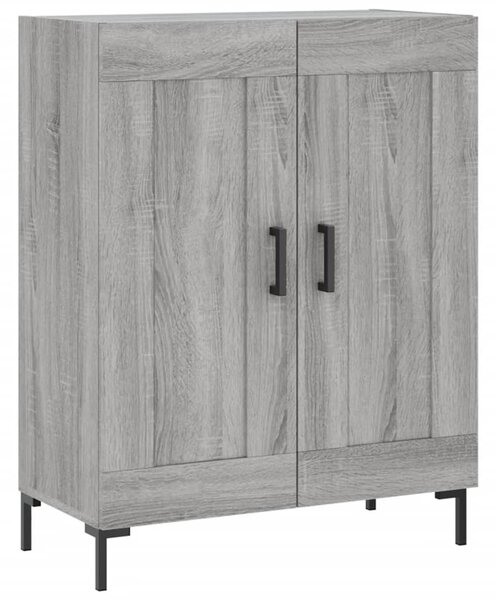 Skříň highboard šedá sonoma 69,5 x 34 x 180 cm kompozitní dřevo 3198343