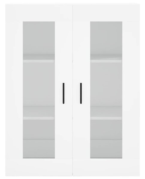 Skříň highboard bílá 69,5 x 34 x 180 cm kompozitní dřevo 3198545