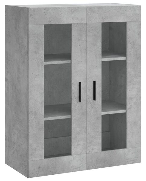 Skříň highboard betonově šedá 69,5x34x180 cm kompozitní dřevo 3198357