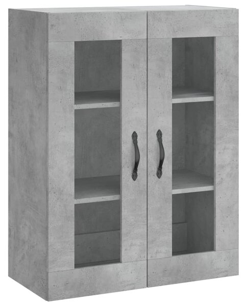 Skříň highboard betonově šedá 69,5x34x180 cm kompozitní dřevo 3198373
