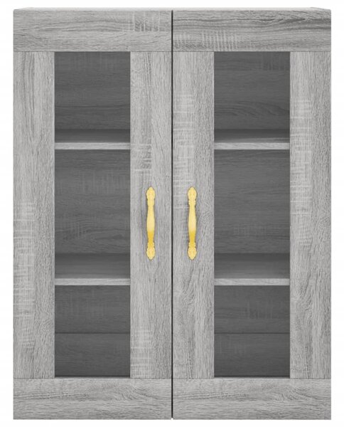 Skříň highboard šedá sonoma 69,5 x 34 x 180 cm kompozitní dřevo 3198391