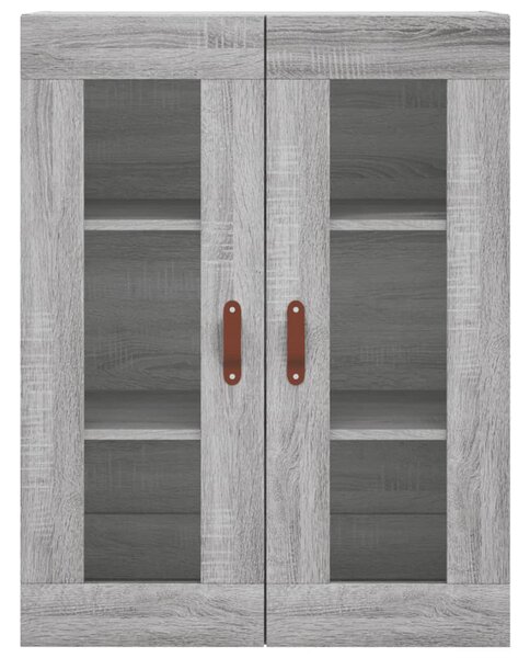Skříň highboard šedá sonoma 69,5 x 34 x 180 cm kompozitní dřevo 3198383